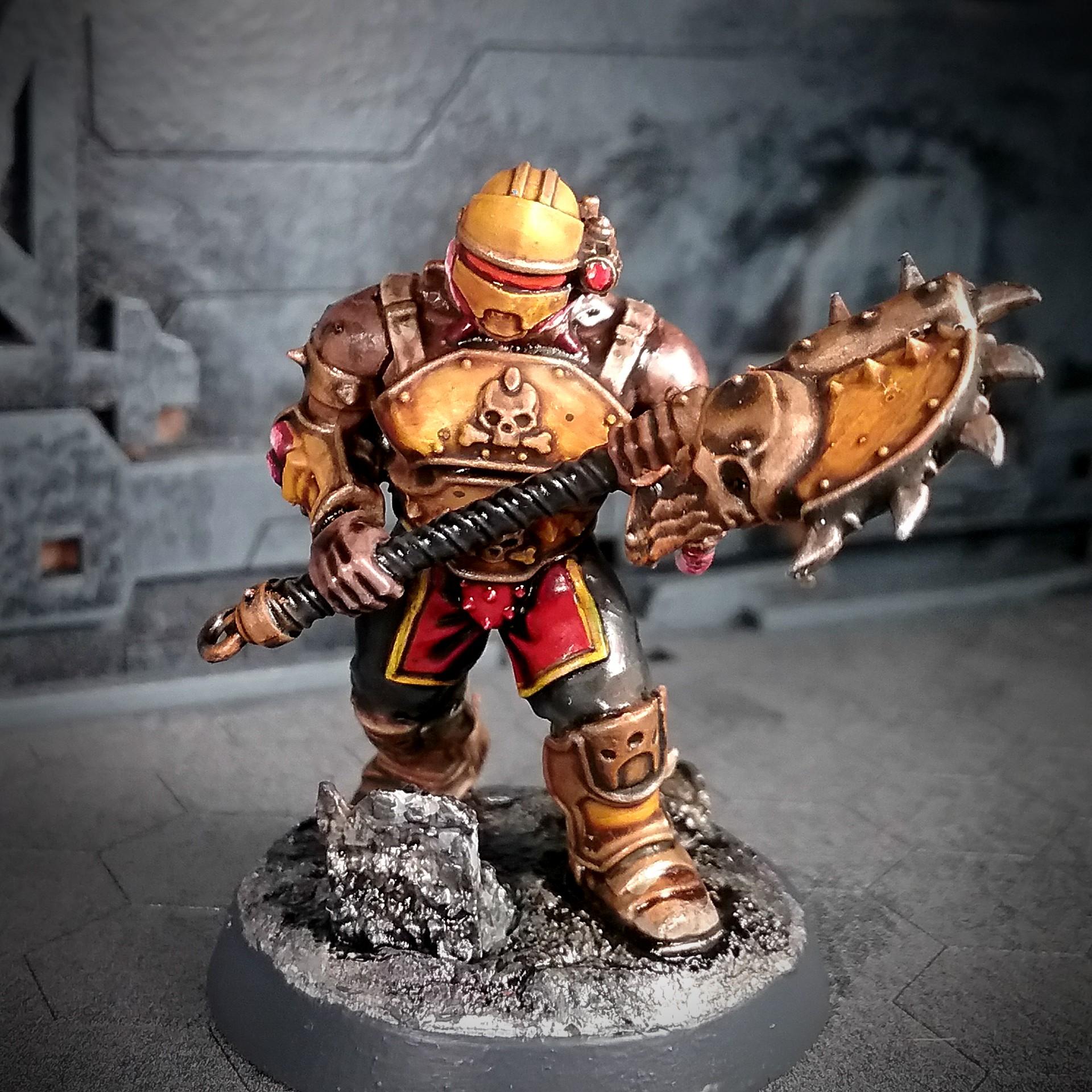 Gang, Goliath, House Goliath, Necromunda House Goliath Ganger